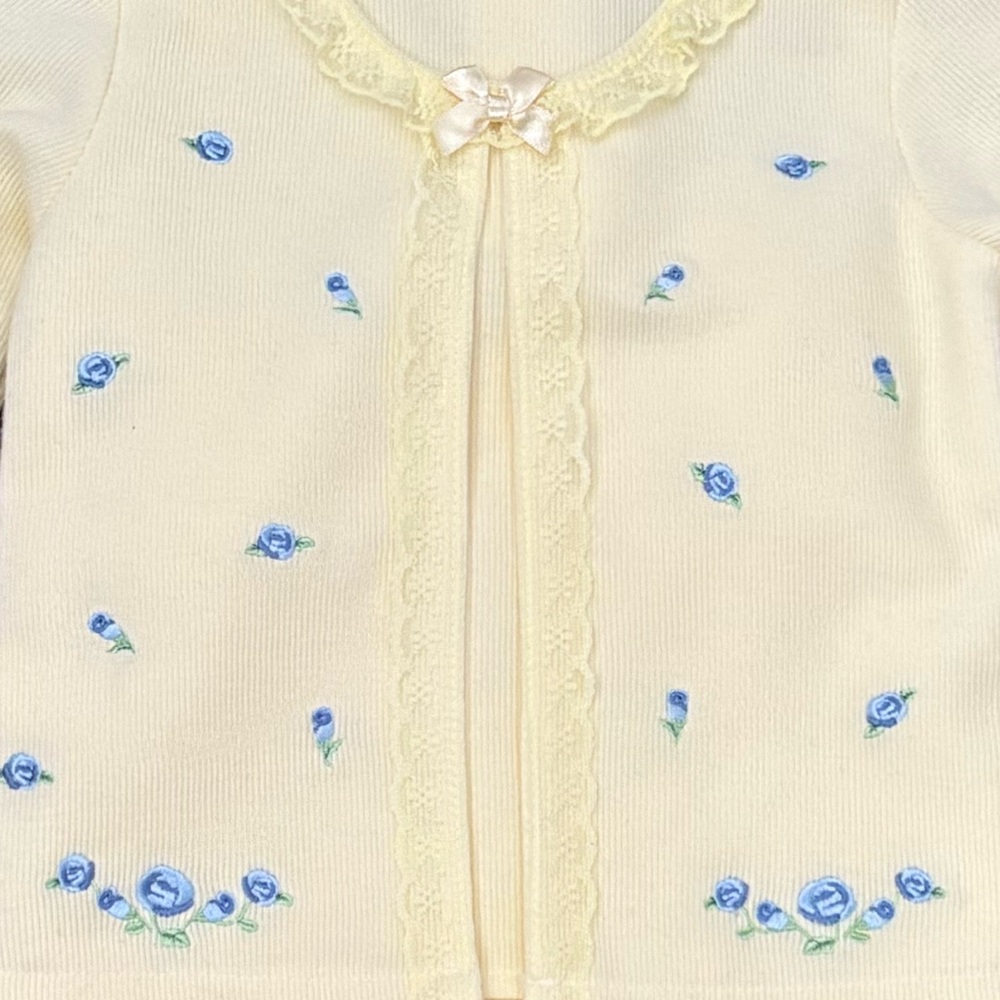 Vintage Cradle Togs Baby Girl 2-Piece Lace Matching Set - Picture 8 of 8
